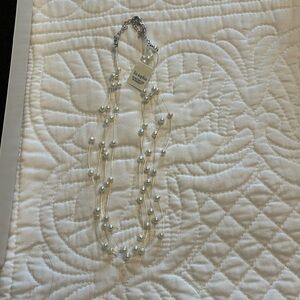 Lia Sophia pearl necklace
